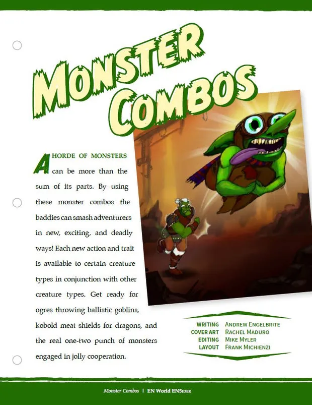 EN Publishing Monster Combos D&D 5e pdf 15 monsterkombos