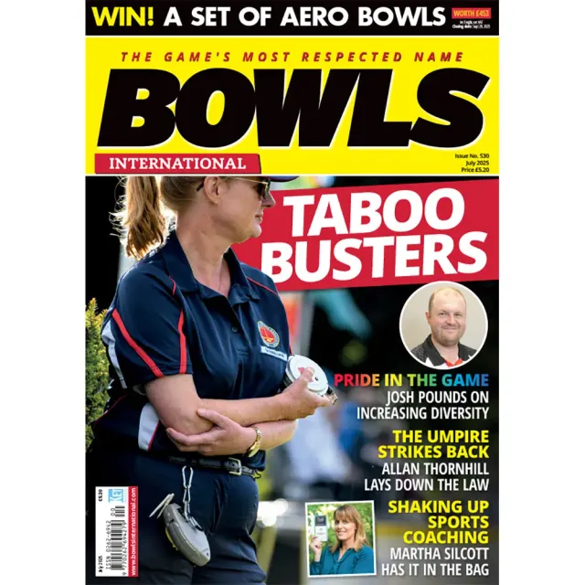 Bowls International juli 2025 tidning lösnummer engelsk