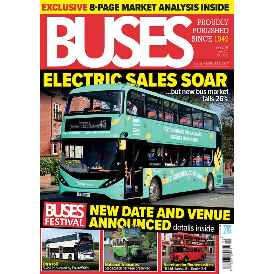 Buses juni 2021 tidning brittiska bussar
