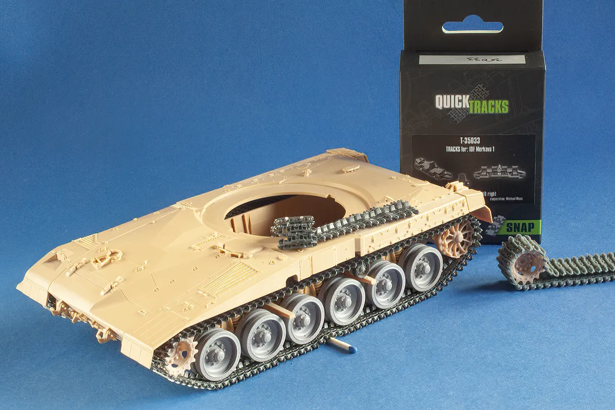 Rossagraph QuickTracks T-35033 band Merkava I 1:35