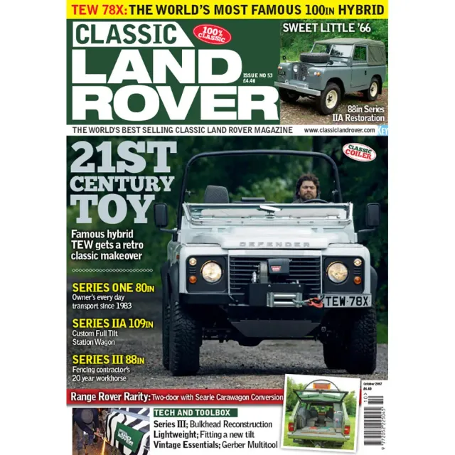 Classic Land Rover tidning oktober 2017 lösnummer
