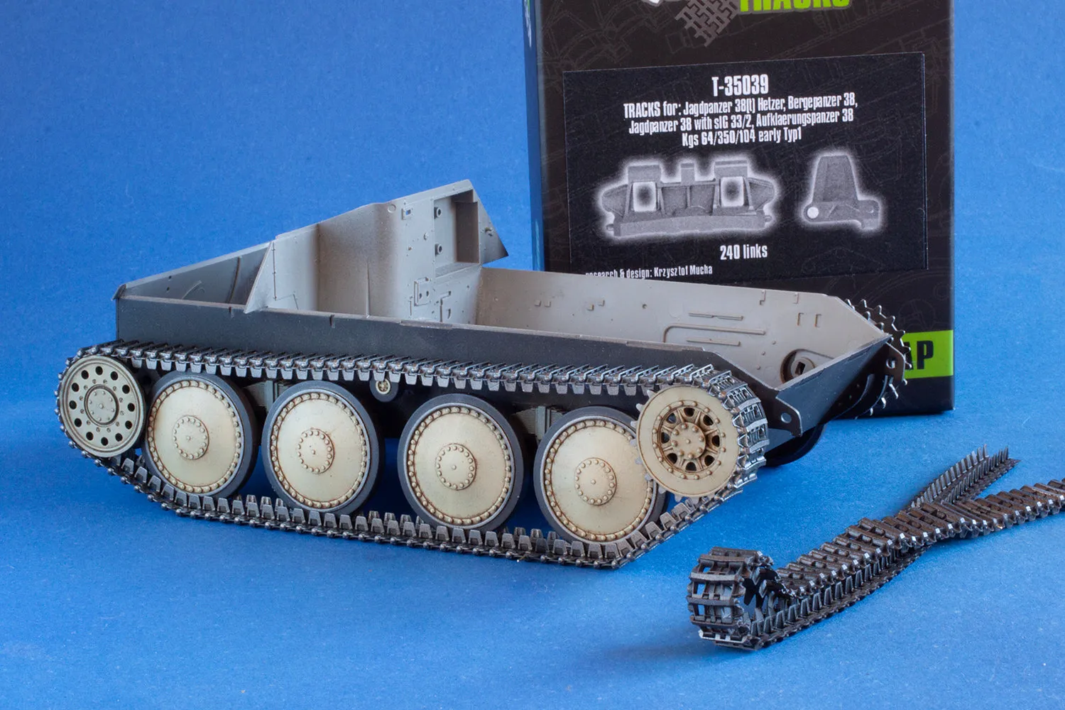Rossagraph QuickTracks T-35039 Hetzer larvband tidig typ 1