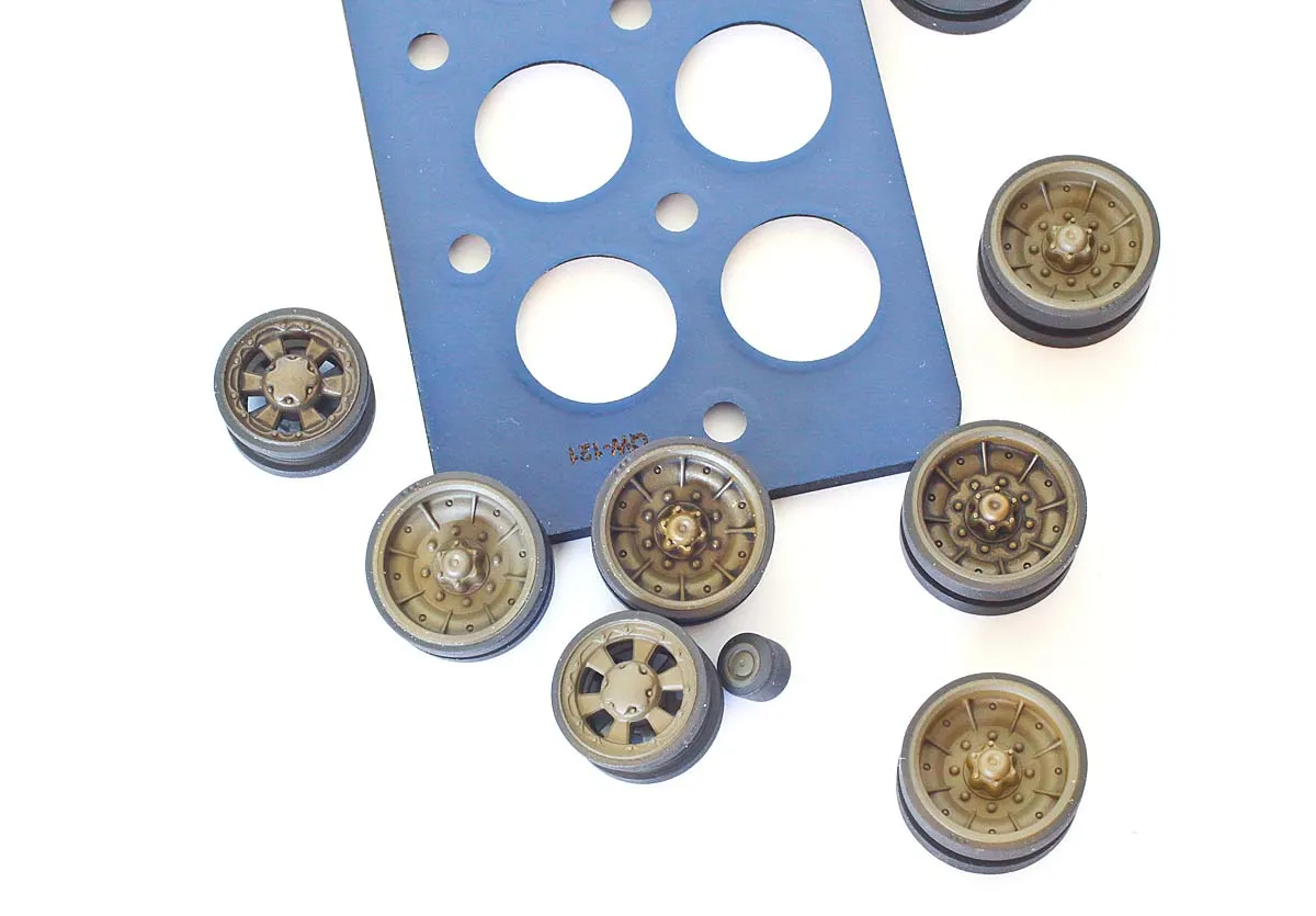 Rossagraph QuickWheel QW-121 mask AMX-30 1:35 MENG