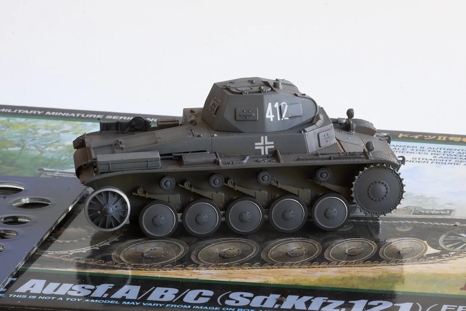 ROSSAGRAPH QuickWheel QW-48015 maskeringsmask Panzer II 1/48