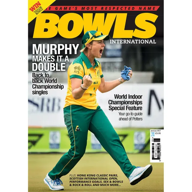 Bowls International January 2017 tidning lösnummer VM-special