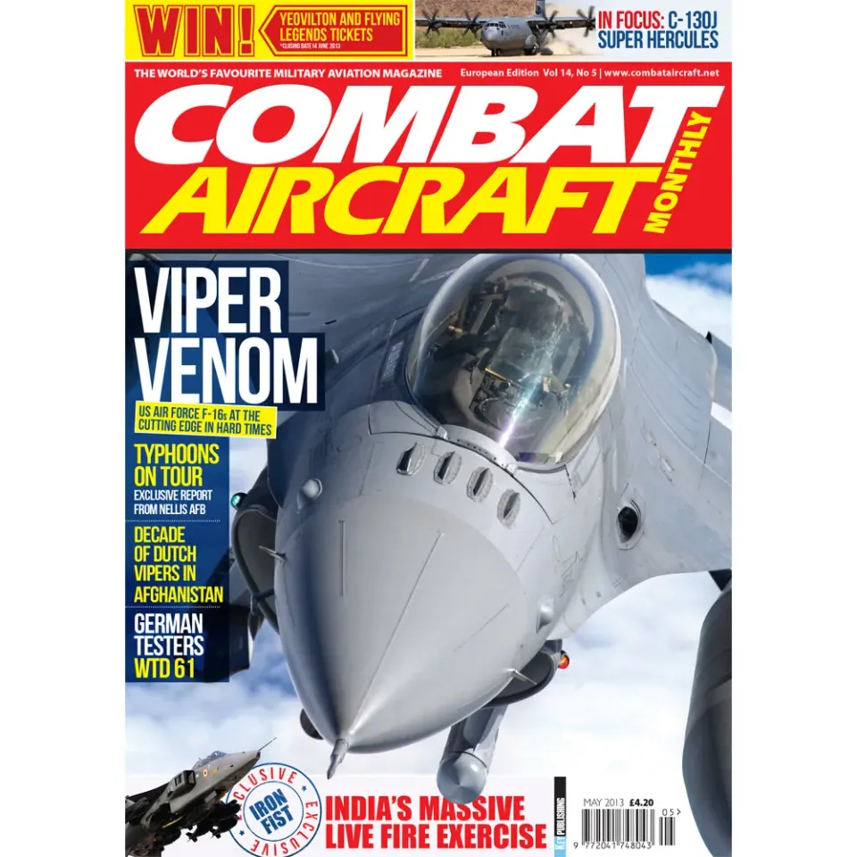 Combat Aircraft Journal maj 2013 tidning – Typhoon