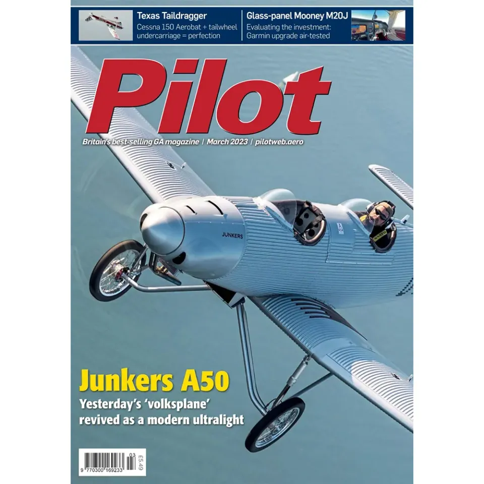 Pilot Magazine mars 2023 tidning privatflyg