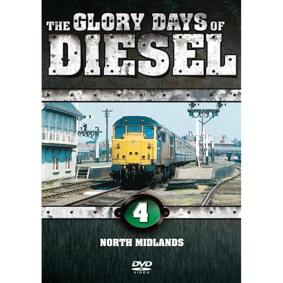 Glory Days of Diesel Vol 4 DVD North Midlands