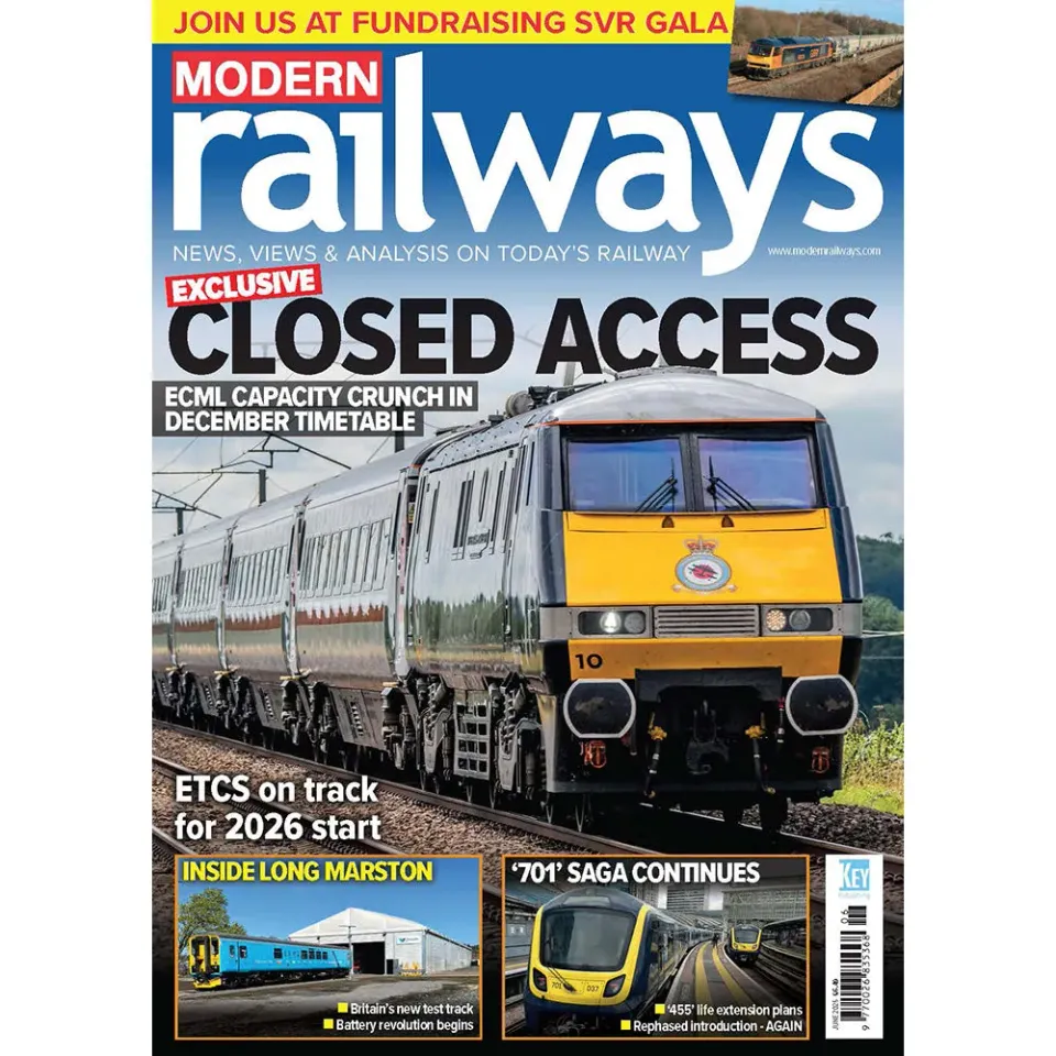 Modern Railways juni 2025 tidning lösnummer