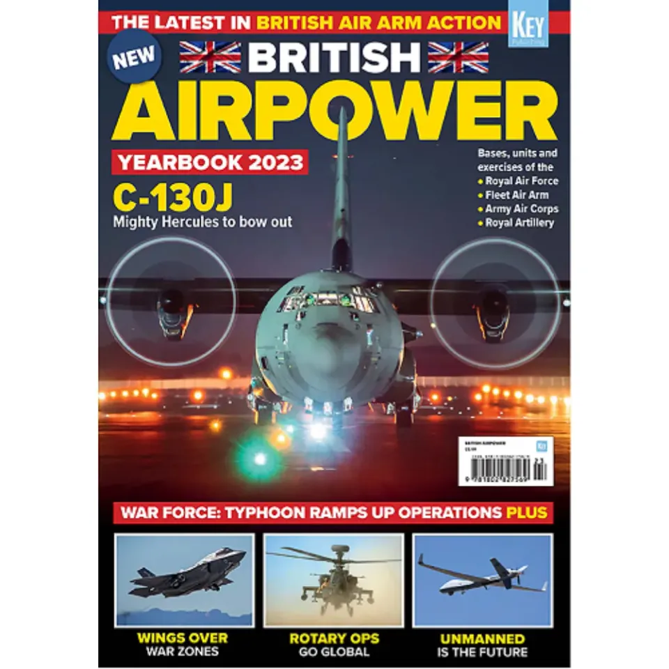 British Air Power 2023 Yearbook årsbok brittiskt flyg