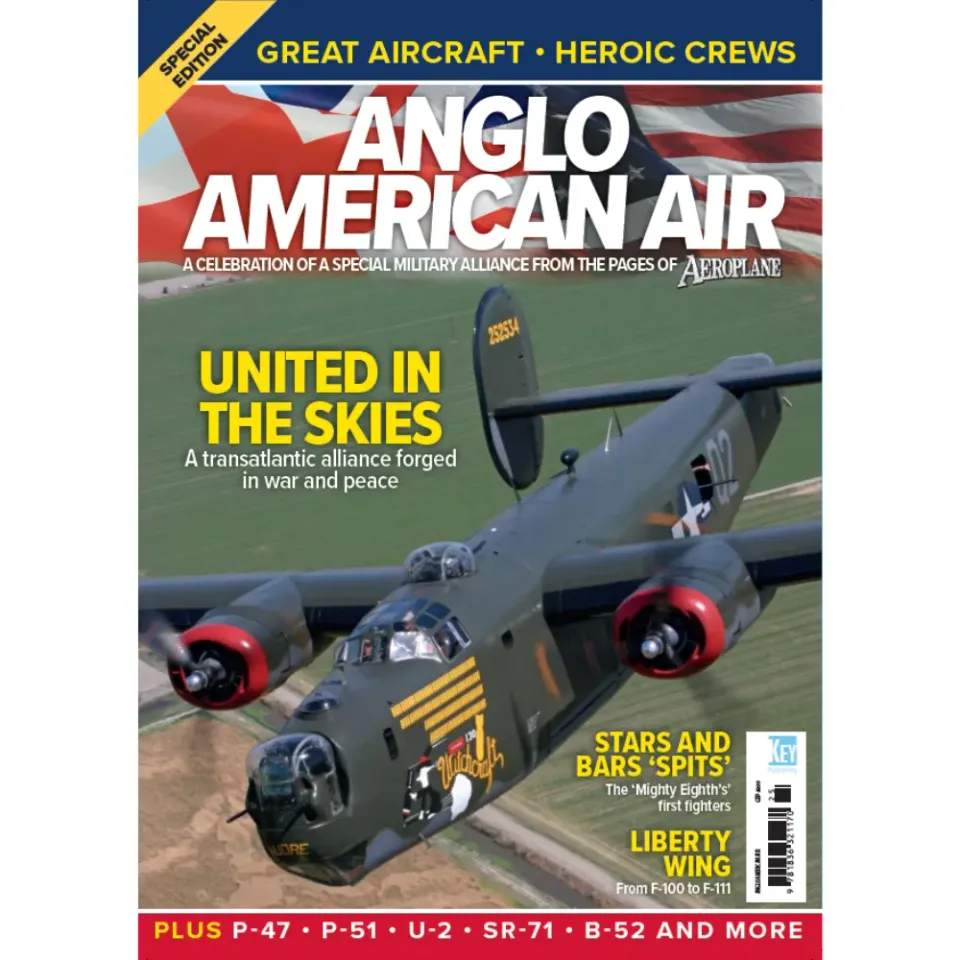 Aeroplane Anglo American Air specialtidning militärflyg