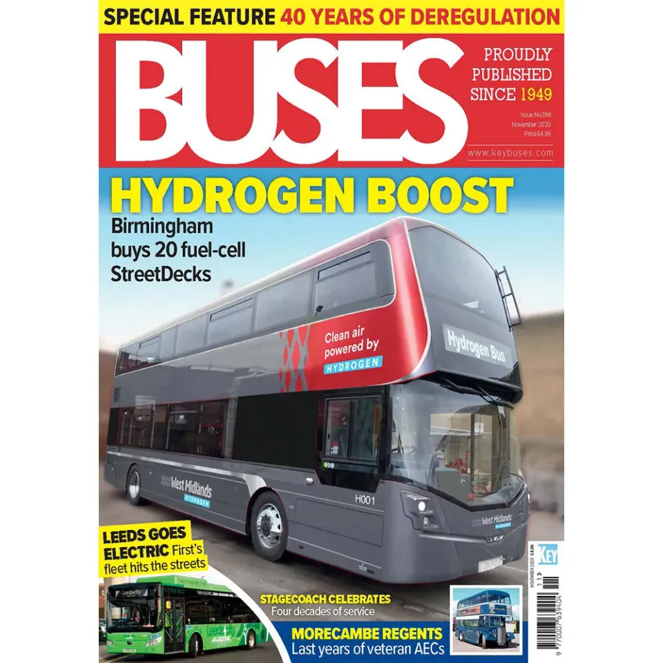 Buses Magazine November 2020 tidning baknummer