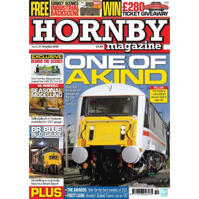 Hornby Magazine oktober 2025 tidning lösnummer modellbygge