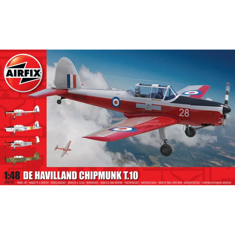 Airfix De Havilland Chipmunk T10 byggsats 1:48
