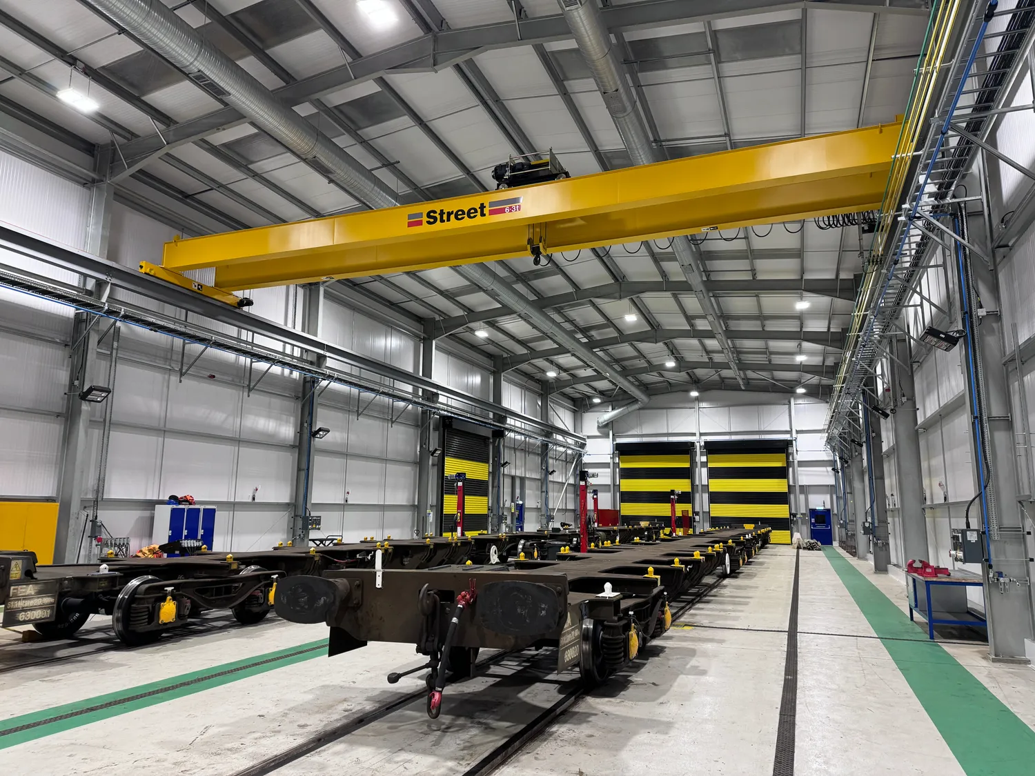 PJM Models GBRf Depot Crane byggsats OO-skala travers