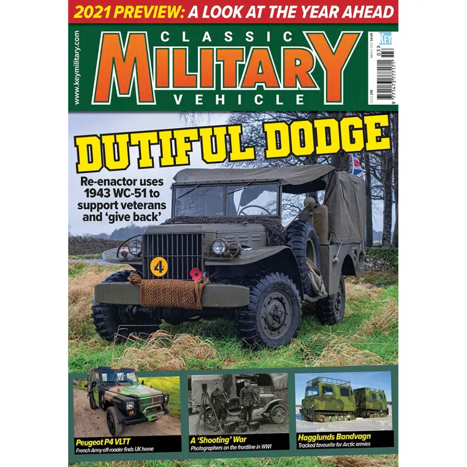 Classic Military Vehicle March 2021 tidning Dodge WC-51