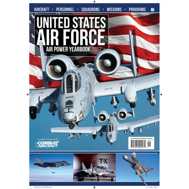 US Air Force Air Power Yearbook 2017 bookazine USAF