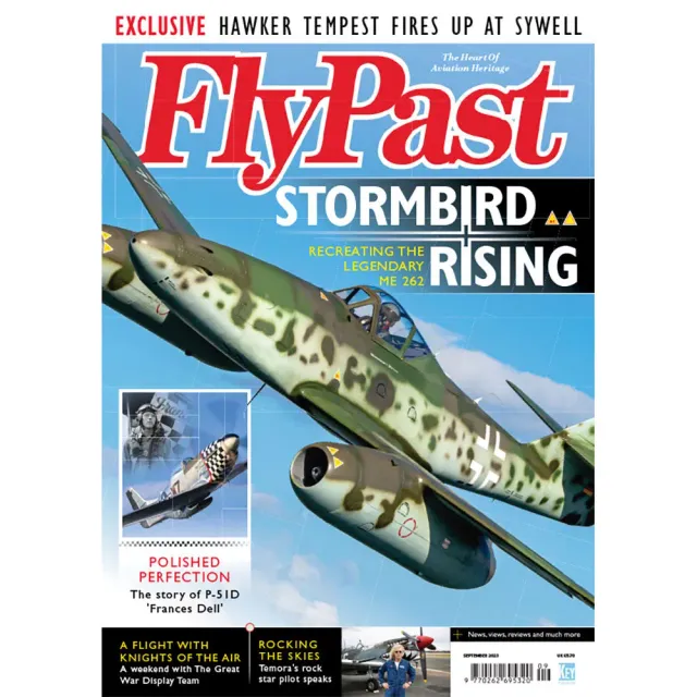 FlyPast september 2023 tidning Me 262