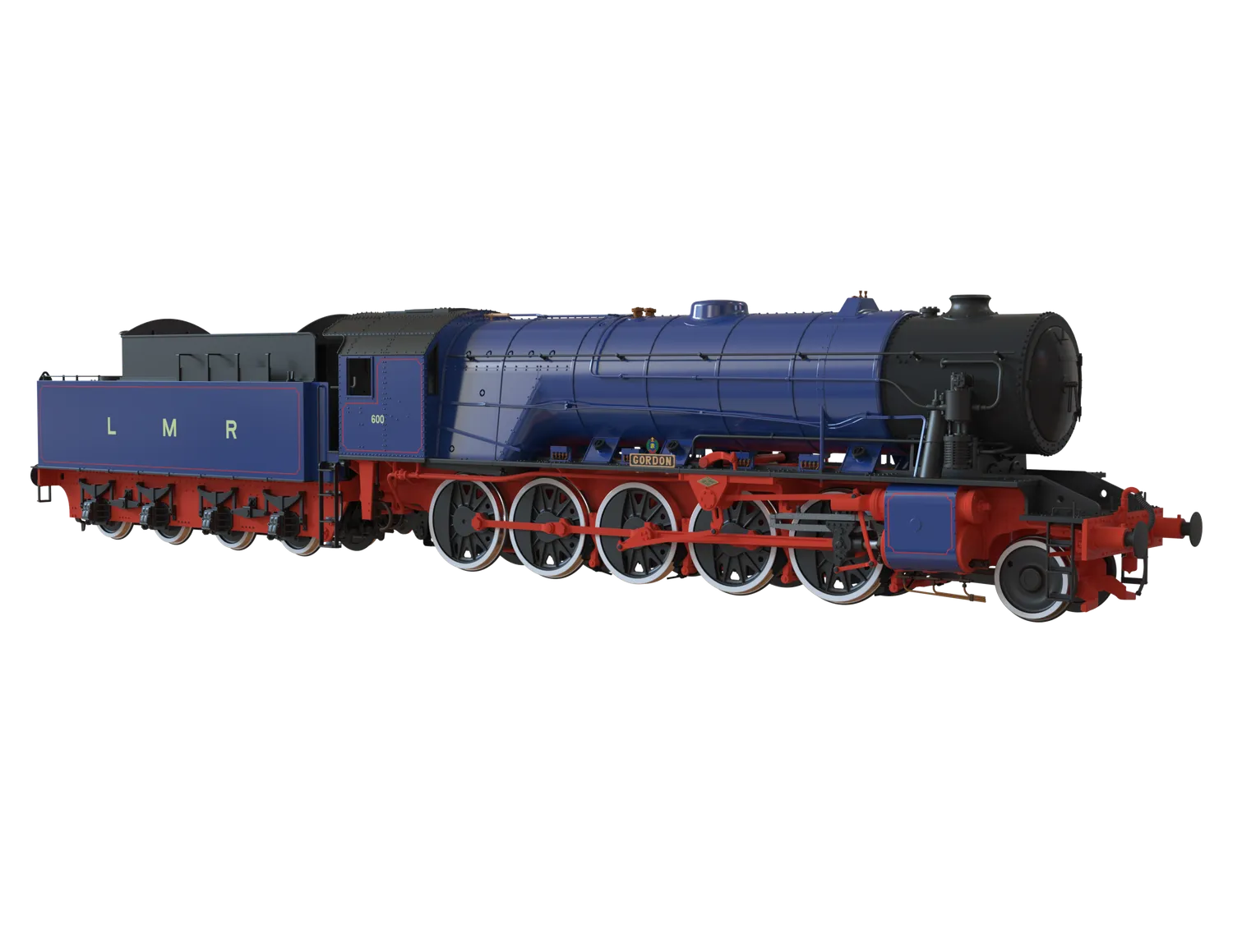 Clark Railworks WD 2-10-0 600 Gordon modelltåg OO LMR