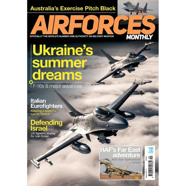 AirForces Monthly tidning oktober 2024 nummer stridsflyg