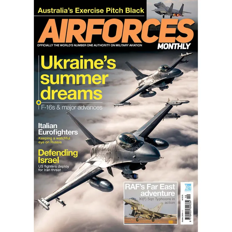 AirForces Monthly tidning oktober 2024 nummer stridsflyg