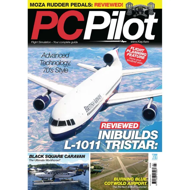 PC Pilot July Aug 2026 tidning flygsimulator simulatorflyg