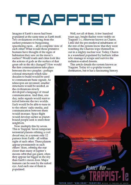 EN Publishing Trappist WOIN pdf 15 sidor stjärnsystem