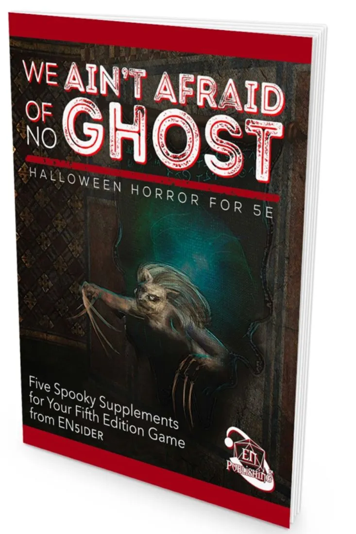 EN Publishing We Ain't Afraid Of No Ghost rollspel softcover skräck