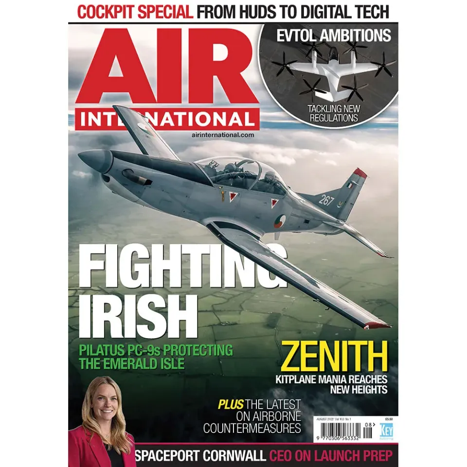 AIR International augusti 2022 tidning lösnummer militärflyg