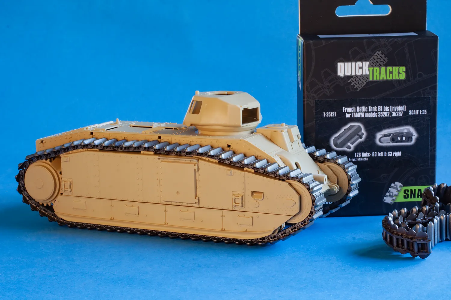 Rossagraph QuickTracks T-35121 bandset B1 bis nitad 1/35