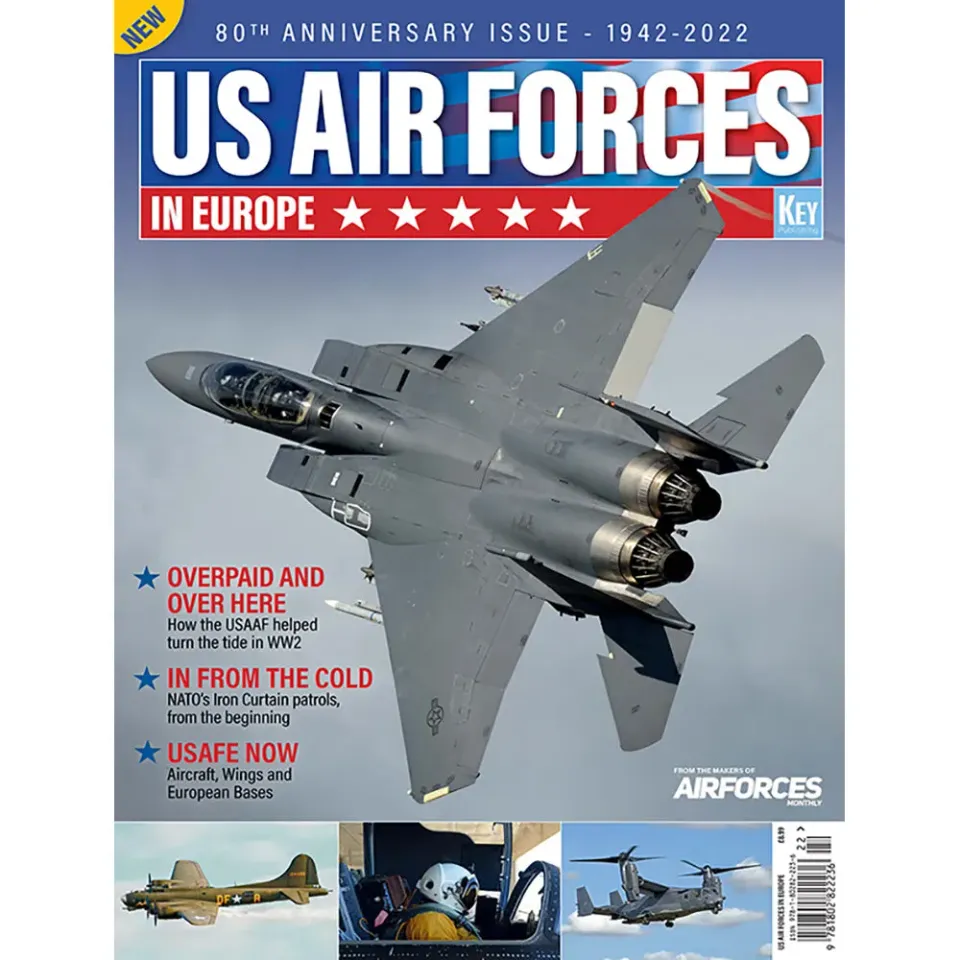 US Air Forces in Europe 80th Anniversary specialtidning