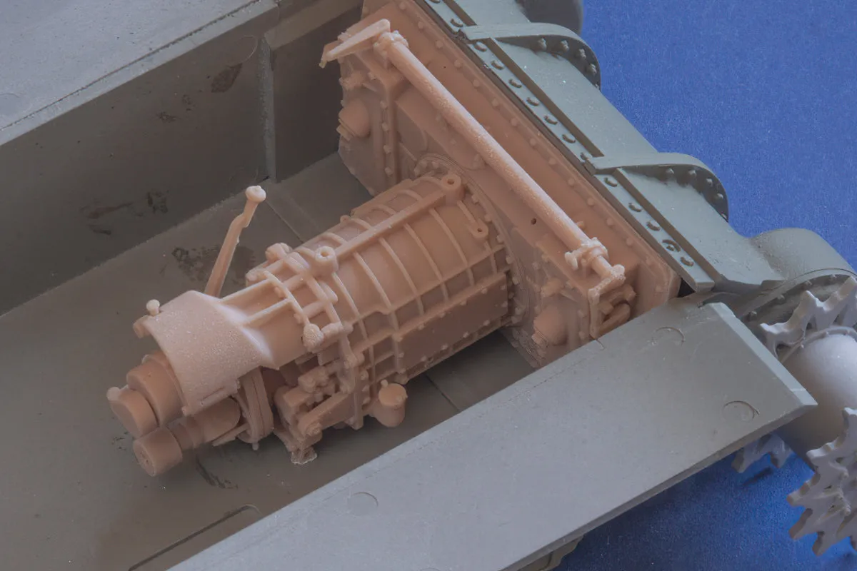 Rossagraph BitsKrieg BK-089 växellåda 1:35 resin