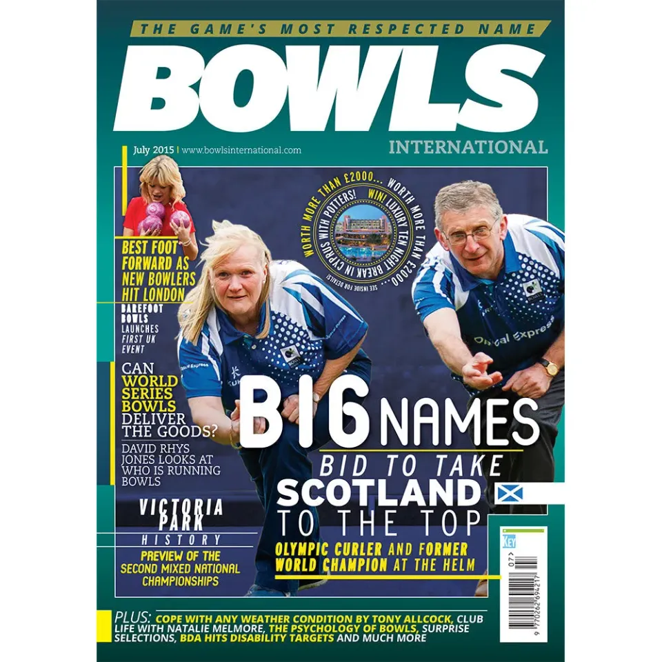 Bowls International July 2015 tidning lösnummer bowls