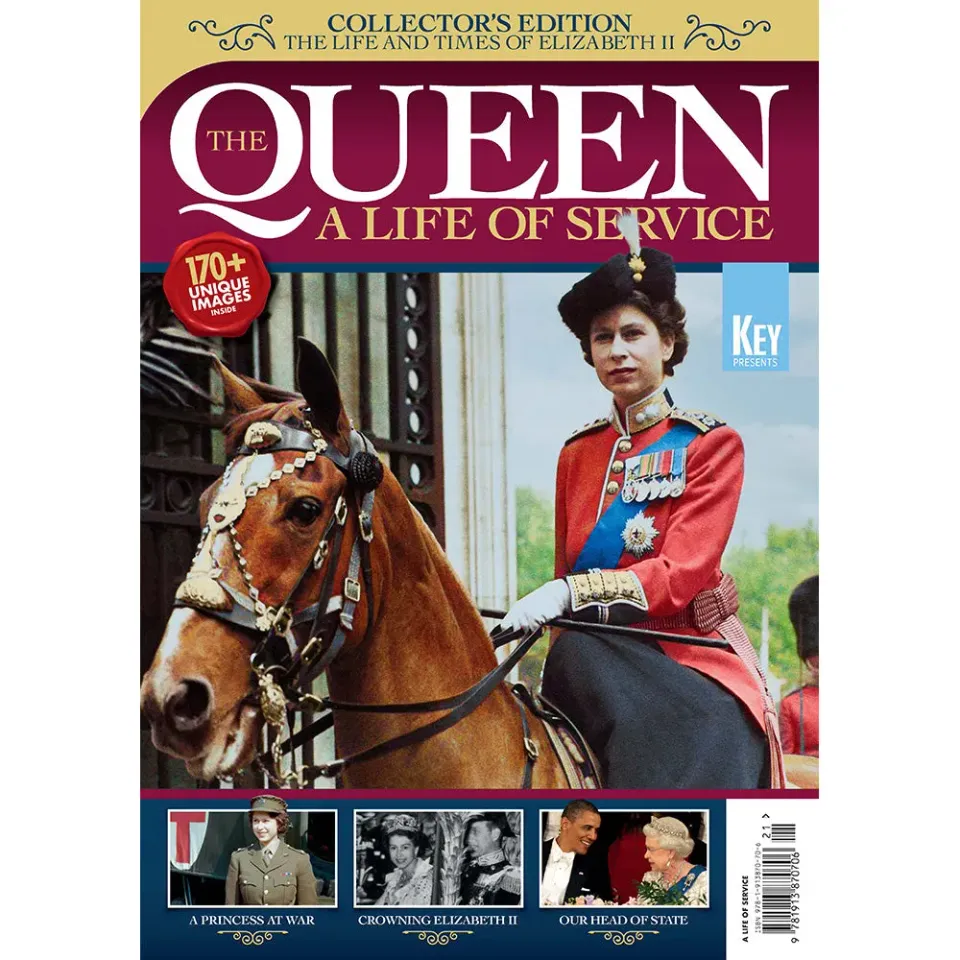The Queen A Life of Service specialtidning drottning Elizabeth II