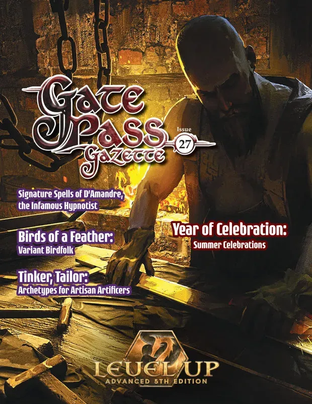 EN Publishing Level Up Gate Pass Gazette 27 tidning PDF sommar