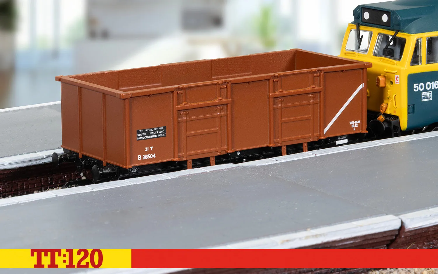 Hornby TT:120 B313504 godsvagn 21-ton mineralvagn