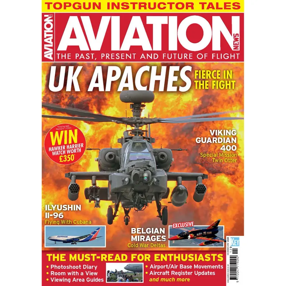 Aviation News december 2019 tidning läsexemplar