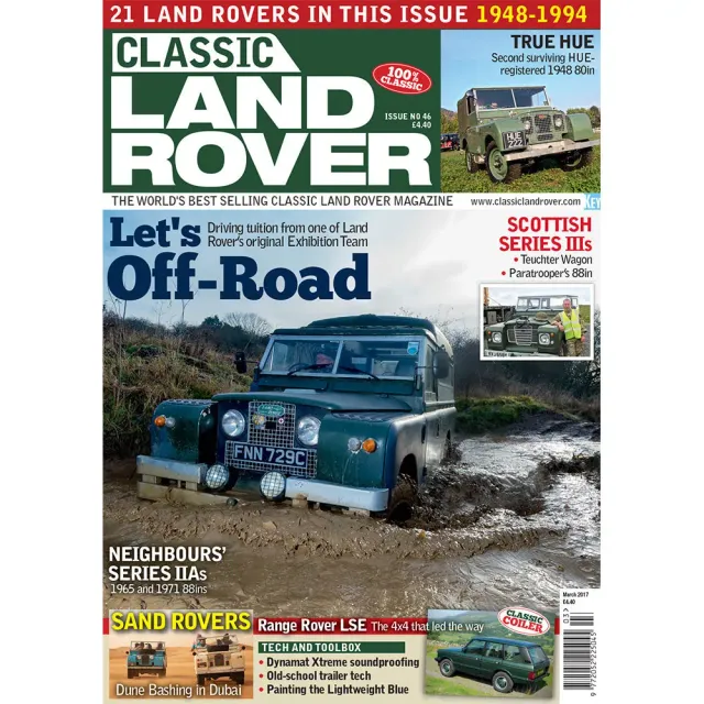 Classic Land Rover March 2017 tidning back issue 4x4