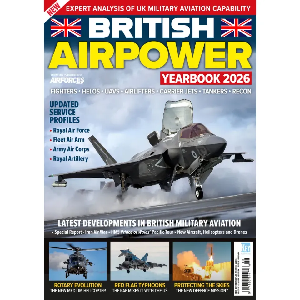 British Air Power Yearbook 2026 tidning militärflyg