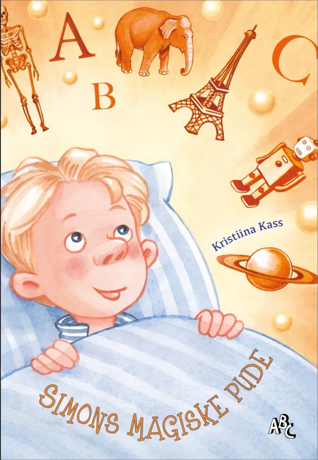 ABC Forlag Simons magiska pude barnbok tryckt saga