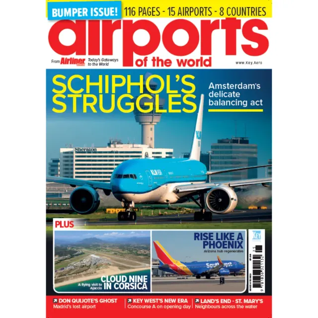 Airports of the World tidning 2025 116 sidor flygplatser