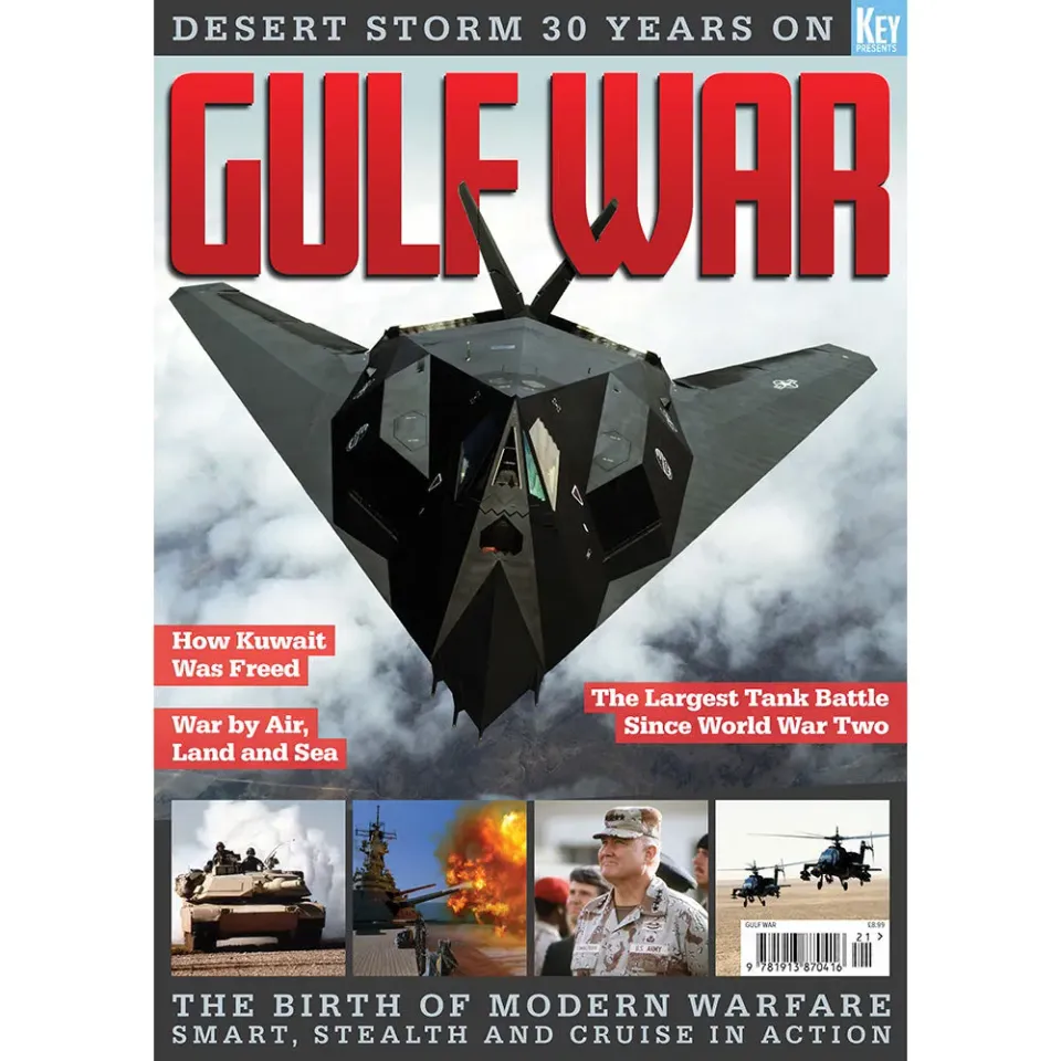 Gulf War Desert Storm specialtidning 30 år