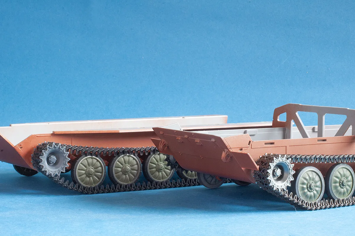 ROSSAGRAPH QuickTracks T-35126 resinband 2S1 Gvozdika Zvezda