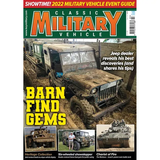 Classic Military Vehicle mars 2022 tidning militärfordon