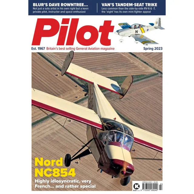 Pilot Magazine våren 2023 tidning lösnummer flyg