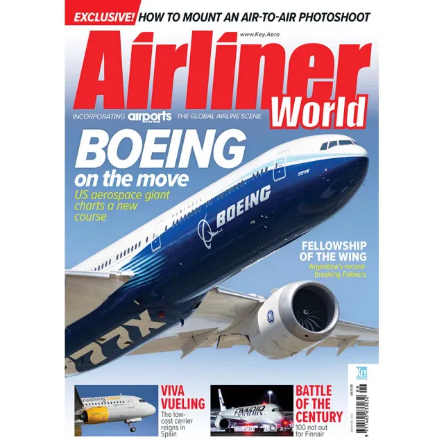 Airliner World September 2023 tidning lösnummer trafikflyg