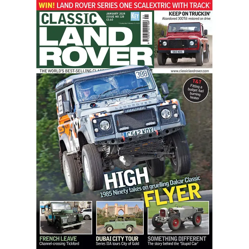 Classic Land Rover januari 2024 tidning