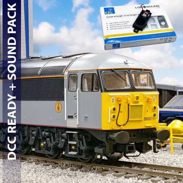 Cavalex Class 56 56103 modellok OO + ESU Sound