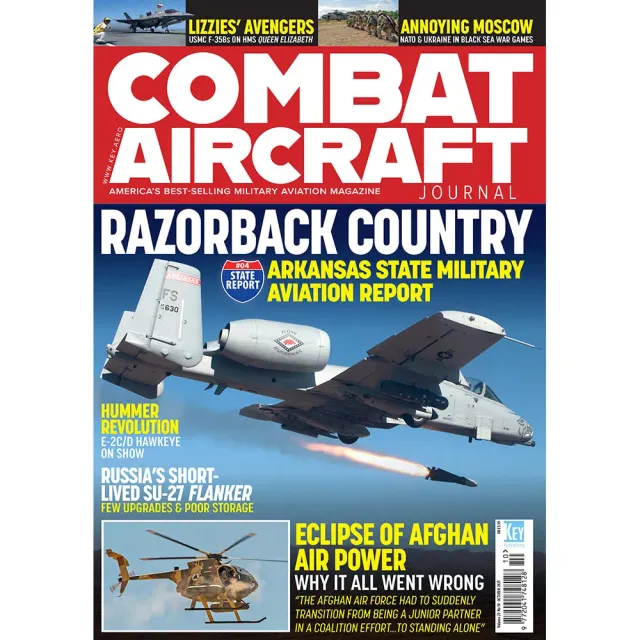 Combat Aircraft Journal okt 2021 tidning F-35