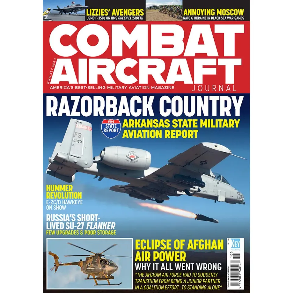 Combat Aircraft Journal okt 2021 tidning F-35